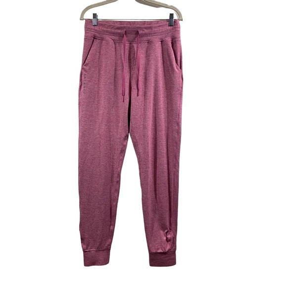 Balance Athletica Pants - Balance Athletica Womens Large Jogger Sweatpants Yoga Active Heathered Pink